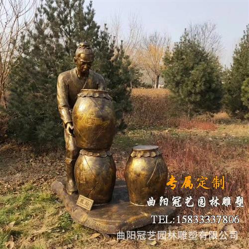 玻璃钢酿酒制酒流程人物雕塑酒文化场景小品公园酒坊装饰品摆件