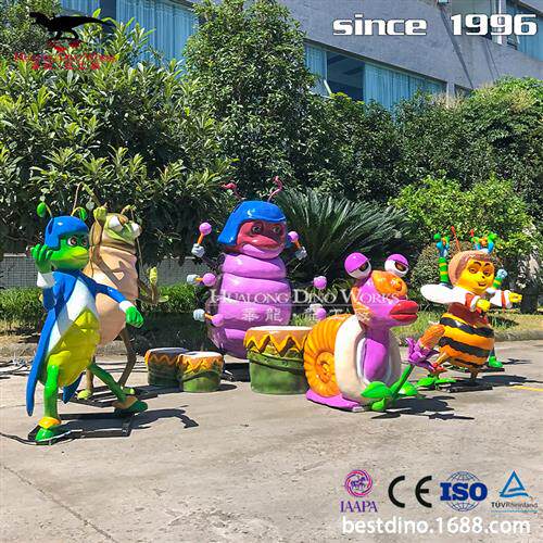 仿真昆虫类产品蜜蜂蜗牛高密度海绵机械电动大型动物生产厂家