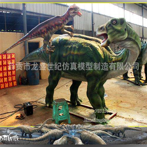 展会大型仿真动物恐龙机械动态模型租赁出售阿马加龙厂家