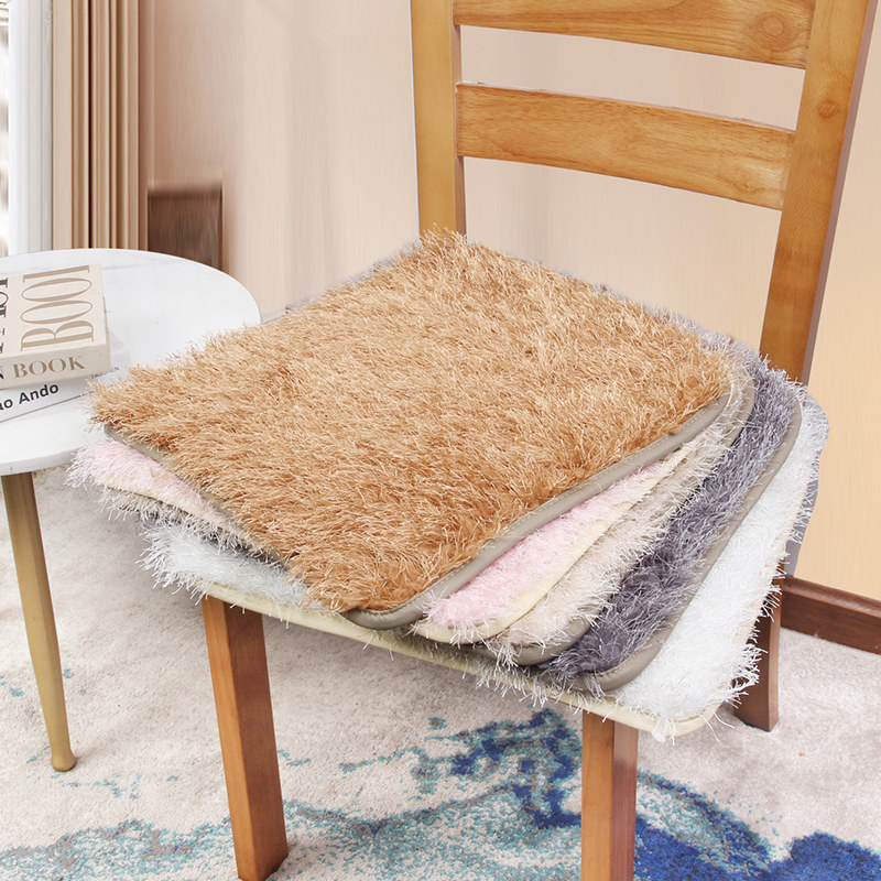 冬季毛绒餐椅垫中式实木椅子垫久坐学生坐垫防滑办公屁股垫通用,居家布艺,椅垫,淘宝优惠券,粉丝福利购,淘宝优惠卷
