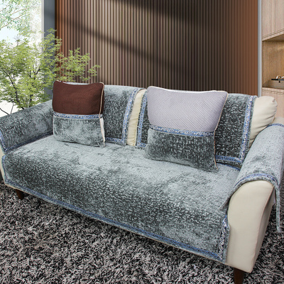 2023新款雪尼尔防滑沙发垫