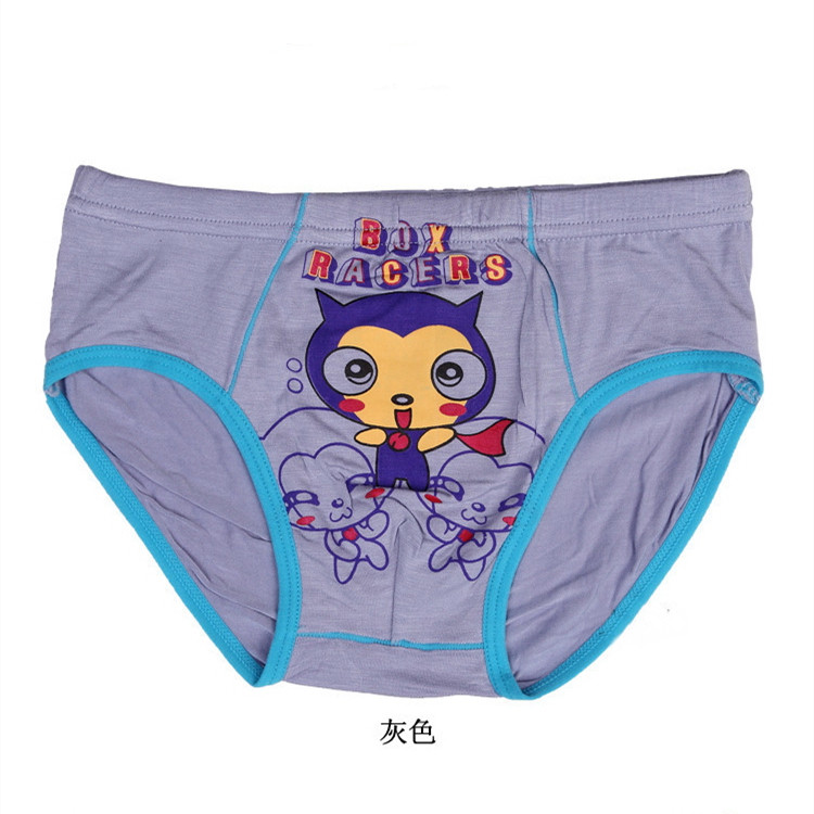 新品竹纤维儿童内裤男童三角裤短裤头熊出没卡通可爱舒适6条包邮