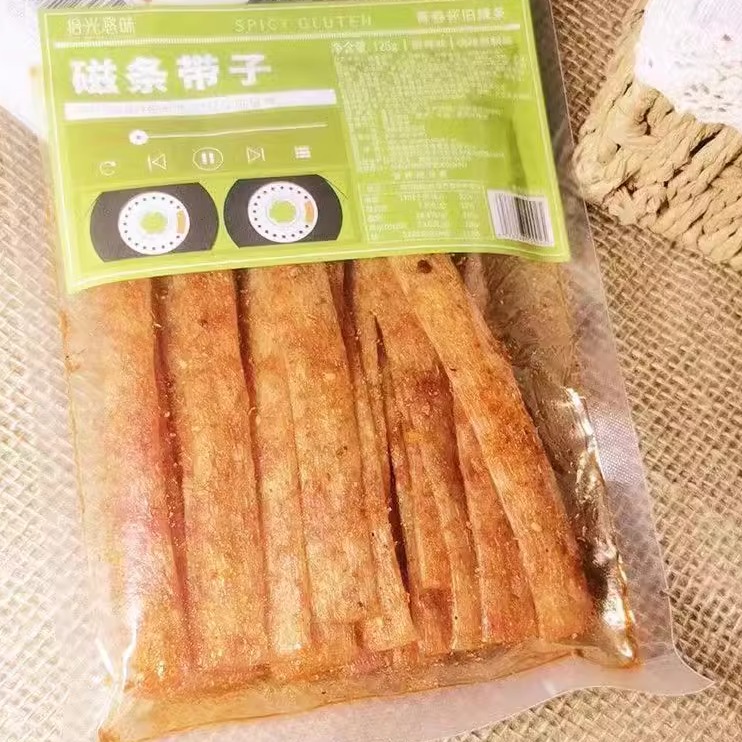 拾光悠味辣条磁条带子