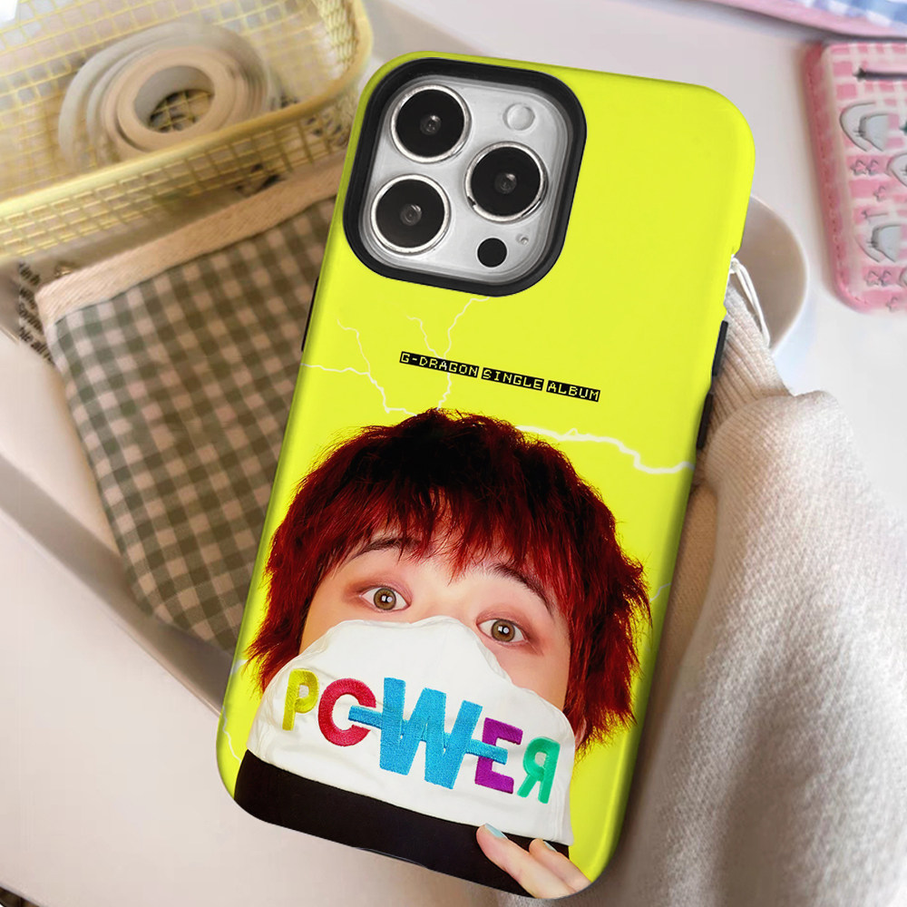 GD权志龙新专辑POWER手机壳iPhone16菲林适用15plus苹果12/13韩国进口二合一14promax日韩iphonex防摔保护xr