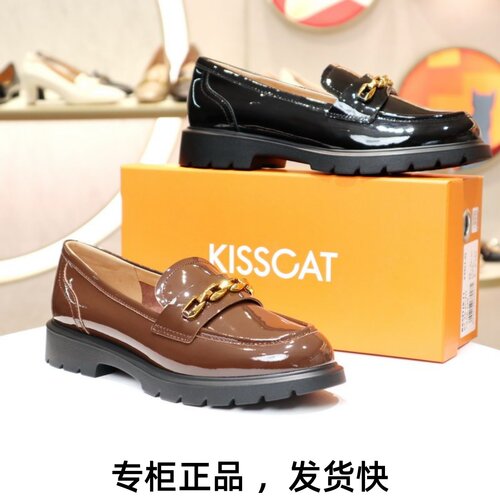 接吻猫2025春乐福鞋女KA54161-50
