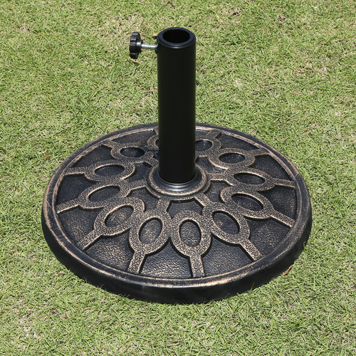 室外注水树脂直杆庭院太阳伞座