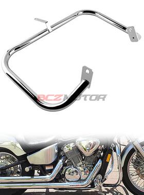适用本T 铁马 Steed VLX600 VT400/600 前保险杠 防摔保护杠 护杆