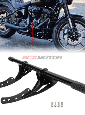 适哈雷软尾街霸一字杠突破者路威st肥仔 继承者ds竟技一字保险杠
