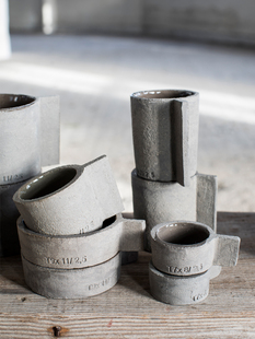 MY家 - 比利时SERAX 北欧艺术 粗犷工业风 水泥咖啡马克杯/壶