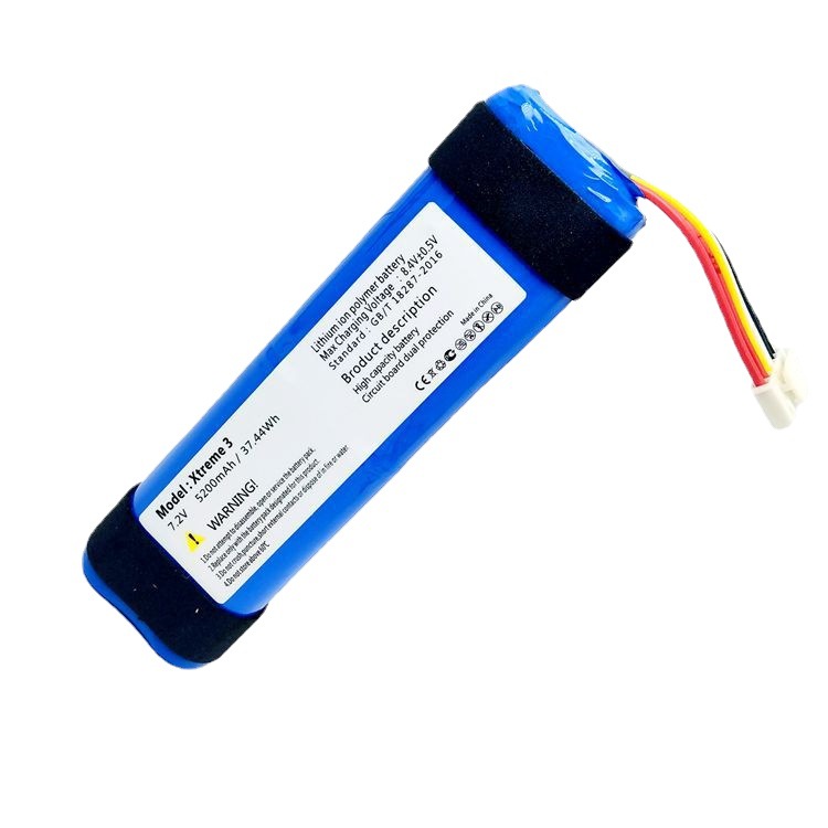适用于JBL Xtreme  2  3战鼓三蓝牙型号电池7.4V 5200mAh GSP-2S2