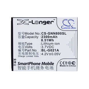 CameronSino适用金立GN800 G021A GN708W手机电池BL GN708T