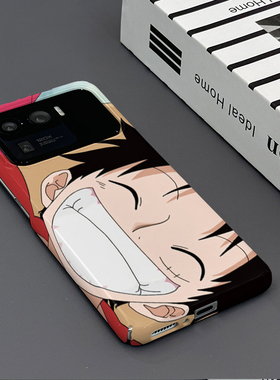 路飞 适用于小米11Ultra手机壳全包边菲林亮面塑料硬壳个性创意保护套新款小众耐脏男女款简约