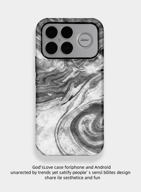 灰色晕染适用于小米K90PROMAX手机壳全包边二合一防摔软壳K90菲林塑料硬壳个性创意保护套新款可爱耐脏