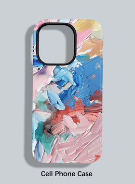 多彩油墨 适用于iPhone15手机壳16ProMax菲林全包边苹果14Pro个性创意13简约时尚12耐脏11/XR/XSMAX卡通