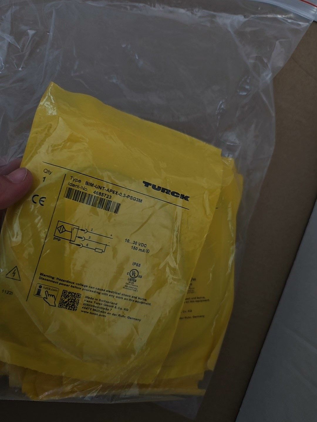 turck图尔克bim-unt-ap6x-03-psg3m全新原装 拍前请询价