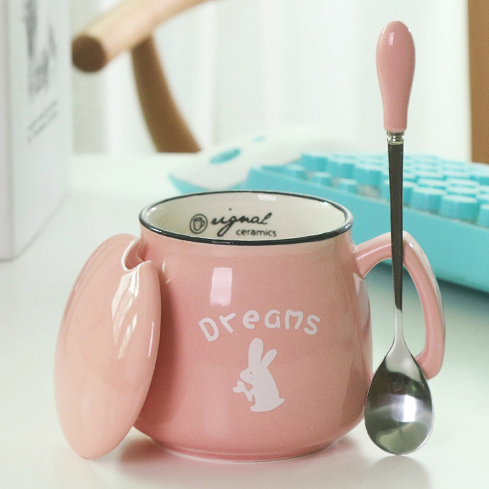 陶瓷杯子早餐杯水杯马克杯带盖勺咖啡杯牛奶杯定制LOGOj4Pxpwoesv|ruв категории посуда, кубок/кубок/чайник, кружка - от Buy2taobao.com для оказания профессиональной услуги покупки агента Taobao