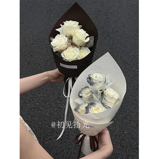 小众见面迷你小花束仿真花手捧花香皂花生日礼物女生送闺蜜男生