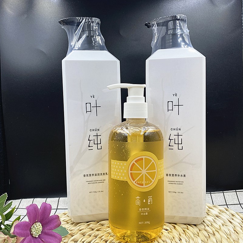 叶纯营养补水清爽控油受损洗发乳