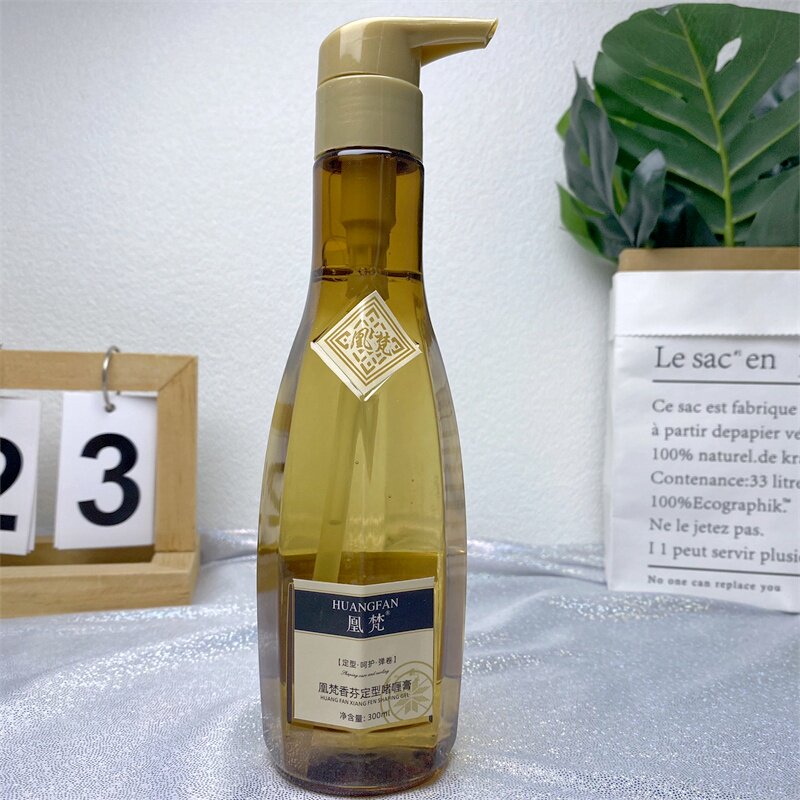 博度源凰梵柔亮蜂胶保湿定型啫喱膏造型护卷补水蓬松亮泽啫喱水