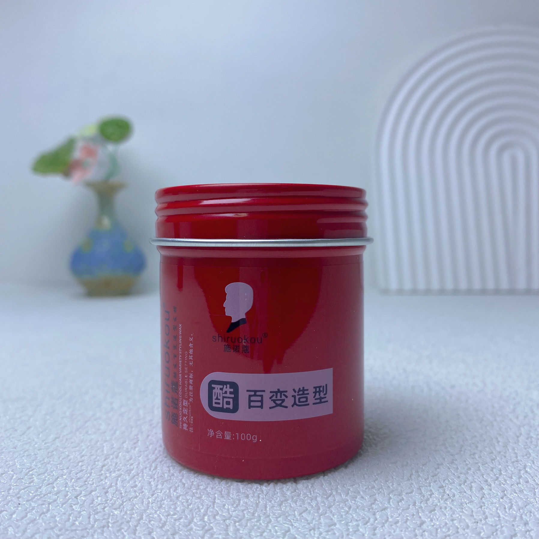 施诺蔻酷发百变造型发蜡100g男士造型定型啫喱膏保湿