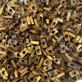 二手进口 铣刀片 清角刀片 APMT1604PDER DP5320 25R0.8 特固克