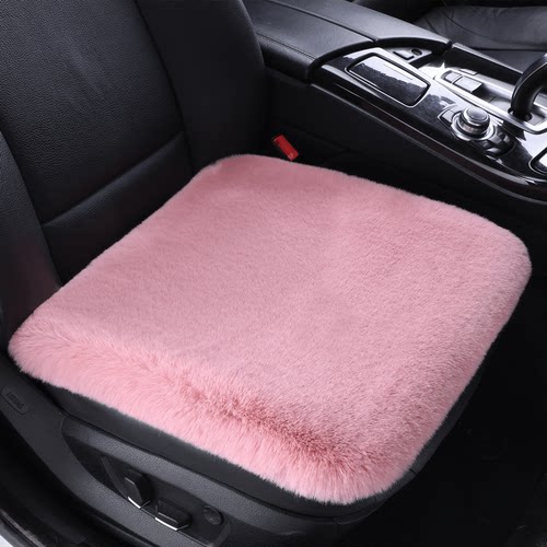 24新款汽车毛绒坐垫保暖加厚
