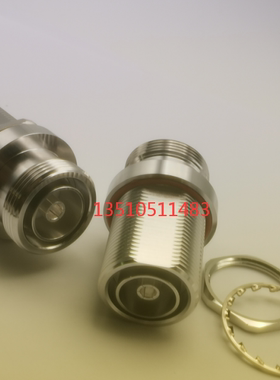 特制DIN-KKY射频同轴AP基战连接器 L29母转母带螺母固定7/8直通头
