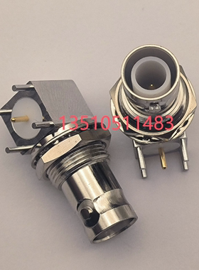 SHV-KWEY SHV-JWEY射频同轴高压5KV座 SHV母弯头焊板5000V插座