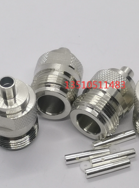 射频同轴N-KB3半柔半刚SFT50-3连接器 N母接RG402 141微波高频头