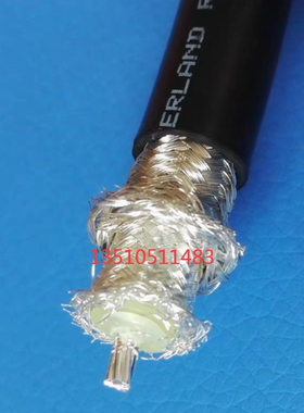 RG214U工业级双屏蔽镀银射频线214U高频RF馈线50-7高密屏蔽线