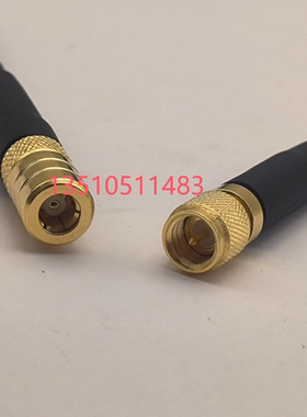 10-32UNF公转SMB母碳墨RG174射频跳线M5-J/SMB-K传感器专用信号线