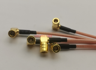 SMB-KKW双屏蔽RG316D射频信号线 SMB母转母SFF50-1.5-2高频RF跳线