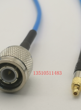 MMCX公转TNC公蓝色RG316D射频同轴线 MMCX/TNC-JJ高品质高频RF线
