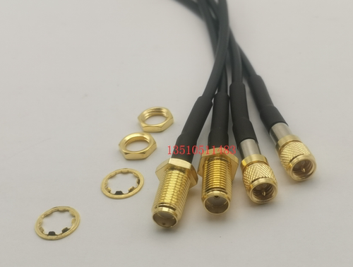 M5L5公转SMA母碳墨RG174射频线