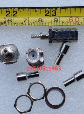 RF射频F-KY-1.5公制连接器 高频公制F/TV母带螺丝RG179机顶盒接头