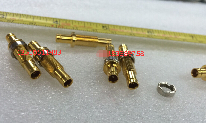 CC4-KKY机房配线架射频2M头 2兆迷你BNC双通母1.0/2.3-CC4双母头