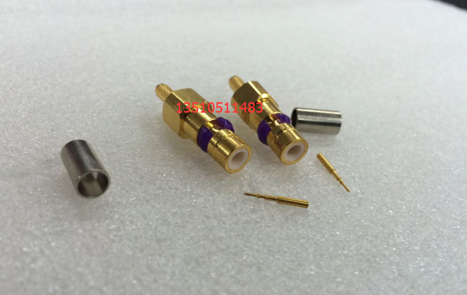 C6-J-2光端机2M射频信号头 高频SMZ公75-2-2高清2兆同轴SMZ接头