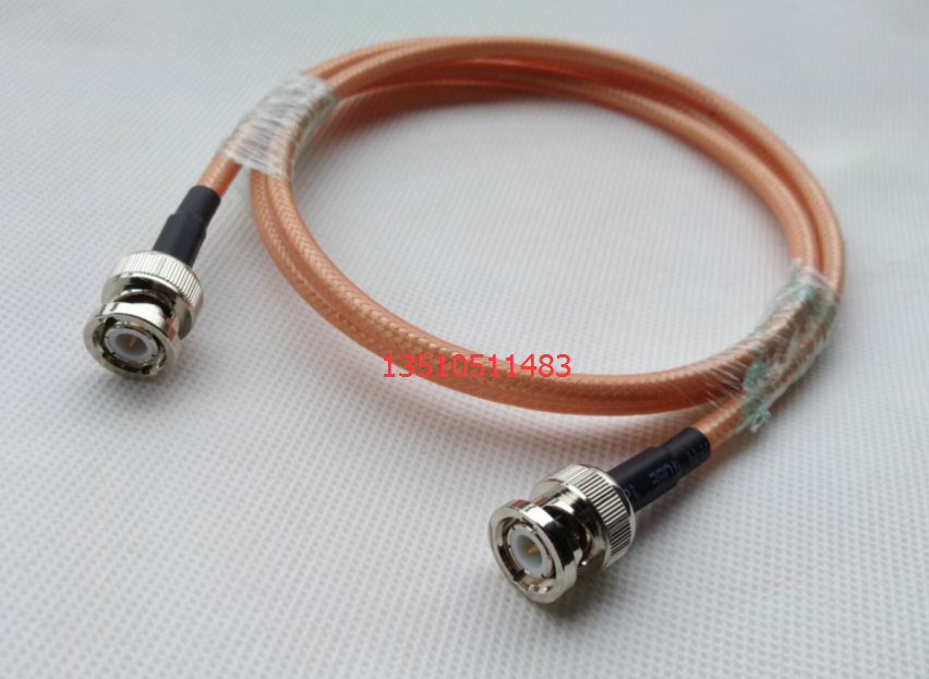 BNC/Q9公转公双层屏蔽RG142高频线缆 BNC-JJ Q9-JJ射频连接跳线6G