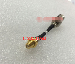 高频M5母转Q9母传感器专用跳线 KKY射频压力传感器信号线 BNC