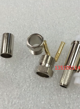 射频FME-K-3跳线接头 FME母压接RG58 50-3 RG142高频AP馈线连接器