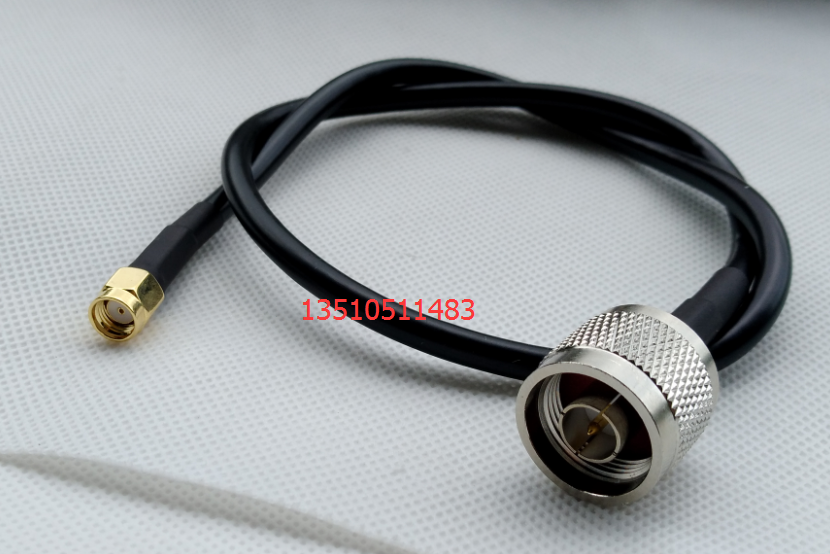 RP SMA/N-JJ射频同轴AP跳线 SMA公内孔反极转N公RF高频SYV50-3线