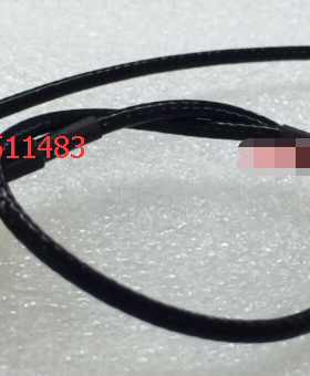 射频SMA-JJW黑色RG316镀银RF线AP高频SMA双公两边弯头50欧姆馈线