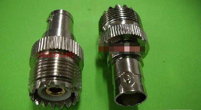 UHF/BNC-KK同轴对讲机车载RF射频转接头 UHF转BNC双母Q9转M跳线头