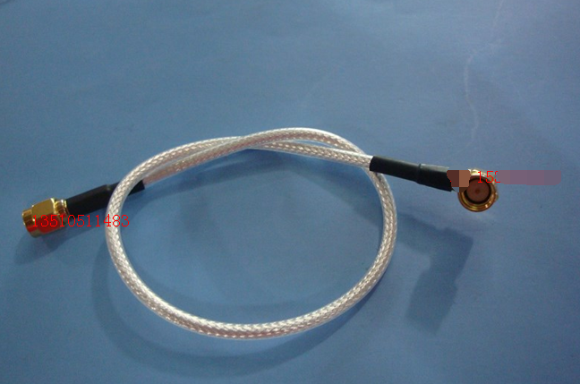 SMA-JJW射频同轴RG316信号线 RF高频SMA双公弯特氟龙AP馈线SMA线