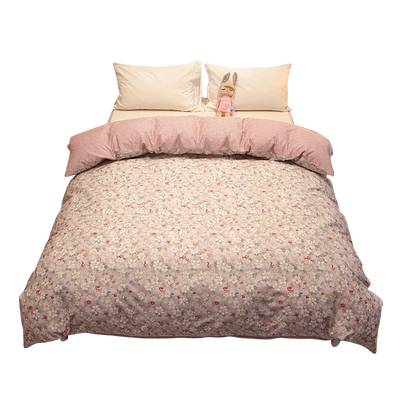 纯棉单件被套150x200儿童田园