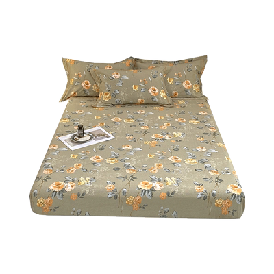 全棉加厚磨毛印花床笠