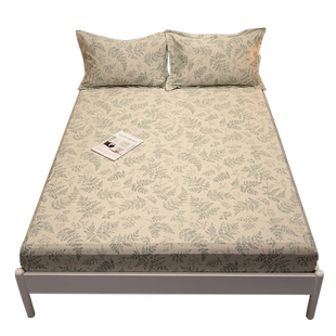 纯棉床笠款床单单件席梦思床垫保护套罩防滑固定全棉防尘床罩全包