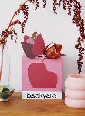 BACKYARD|艺术香薰杯蜡瑰色落日 创意送礼卧室格调小众高级感蜡烛