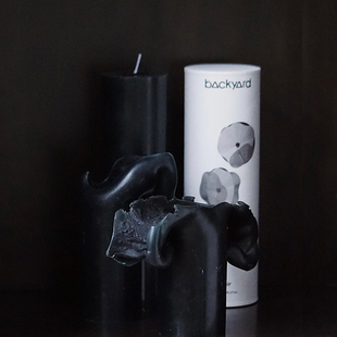 BACKYARD 卧室氛围天然植物精油高级感蜡烛 艺术开花香薰蜡烛光