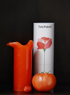BACKYARD|艺术开花香薰蜡烛番茄 卧室氛围天然植物精油高级感蜡烛